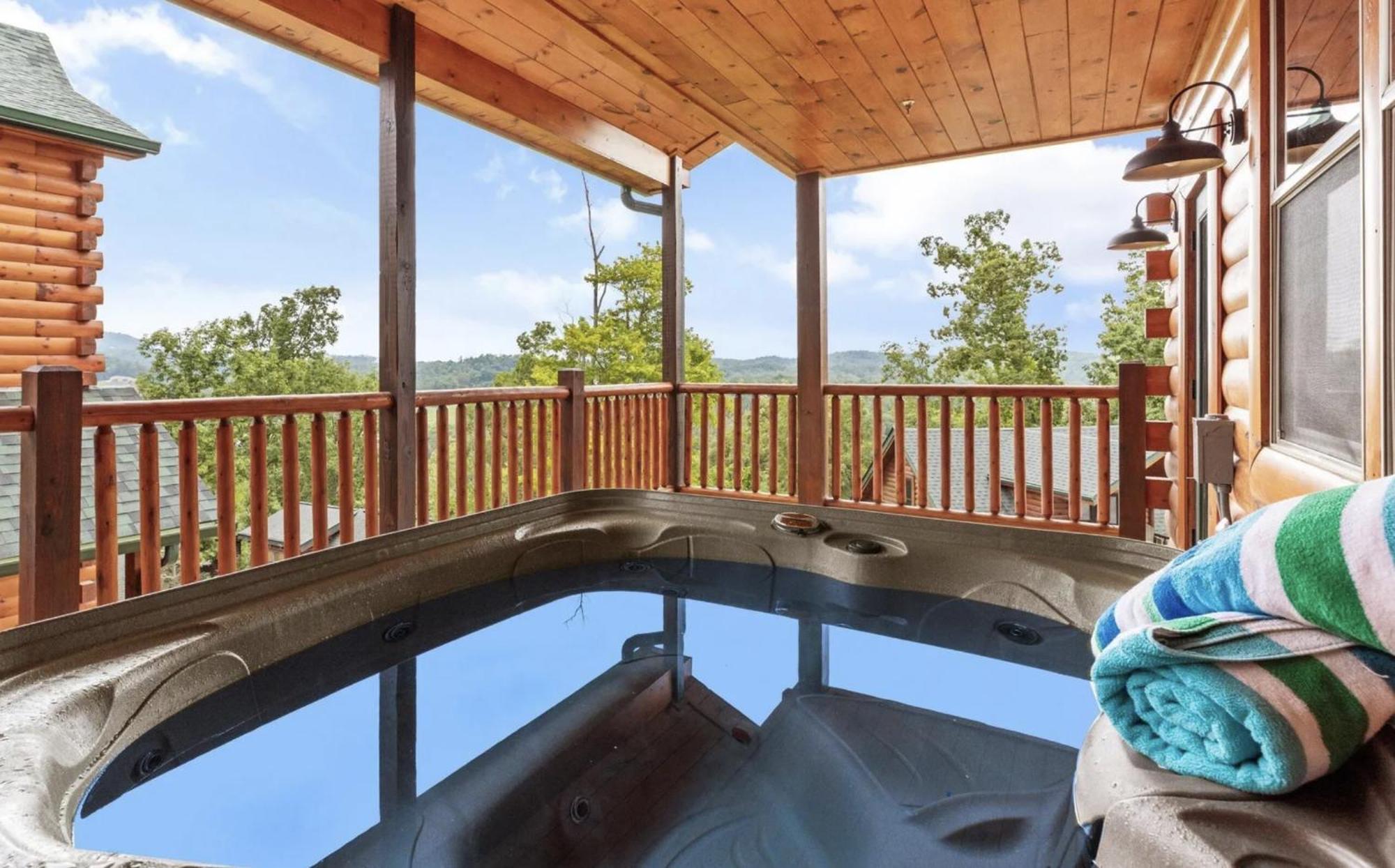 New Luxury Cabin With Indoor Pool, Hot Tub, & Theater Villa Pigeon Forge Exterior foto